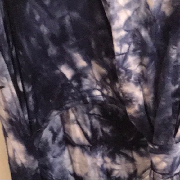 Forever 21 Marble Blue Tye-Dye Tank Top Dress - Picture 13 of 14